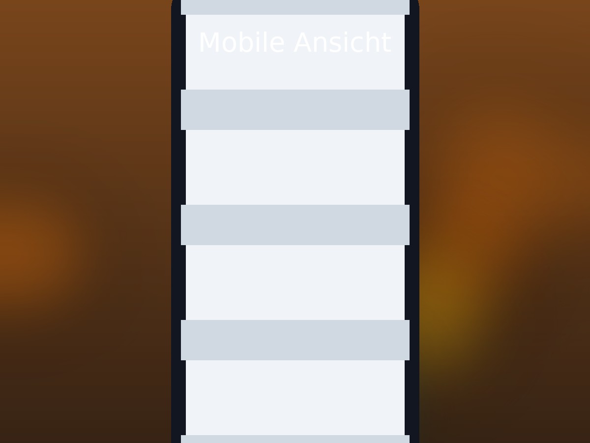 Mobile Ansicht